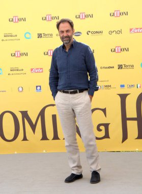 GiFFONI VALİNA PİANA - 24 Temmuz 2025: Neri Marcore, Giffoni Film Festivali 2025, Giffoni Valle Piana, İtalya.