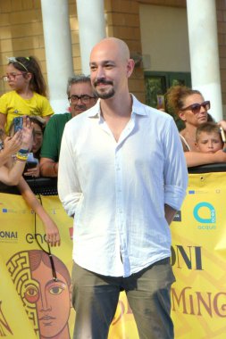 GiFFONI VALLE PİANA - 24 Temmuz 2025: Massimo Ottoni Giffoni Film Festivali 2025 - 24 Temmuz 2025 tarihinde Giffoni Valle Piana, İtalya.