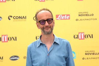 GiFFONI VALİNA PİANA - 24 Temmuz 2025: Andrea Lanfranchi, Giffoni Film Festivali 2025, Giffoni Valle Piana, İtalya.