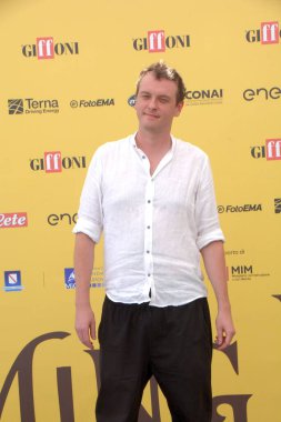 GIFFONI VALLE PIANA, İtalya - 24 Temmuz 2025: Francesco Forti, Giffoni Film Festivali 2025, Giffoni Valle Piana, İtalya.