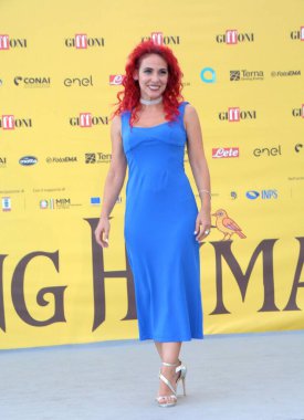 GIFFONI VALLE PİANA - 25 Temmuz 2025: Antonella Arpa namı diğer Himorta 25 Temmuz 2025 'te Giffoni Valle Piana, İtalya' da Giffoni Film Festivali 'ne katıldı..