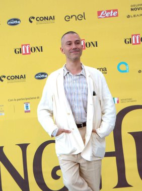 GIFFONI VALLE PİANA - 25 Temmuz 2025: Saverio Raimondo, Giffoni Film Festivali 2025 - 25 Temmuz 2025 tarihinde Giffoni Valle Piana, İtalya 'da.