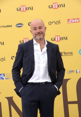 GiFFONI VALİNA PİANA - 26 Temmuz 2025: Marco Mondini Giffoni Film Festivali 2025 - 26 Temmuz 2025 tarihinde Giffoni Valle Piana, İtalya.