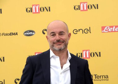 GiFFONI VALİNA PİANA - 26 Temmuz 2025: Marco Mondini Giffoni Film Festivali 2025 - 26 Temmuz 2025 tarihinde Giffoni Valle Piana, İtalya.