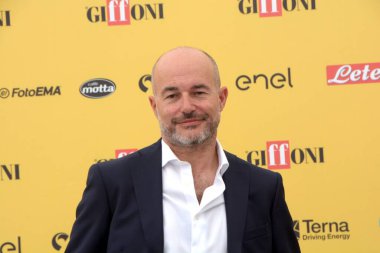GiFFONI VALİNA PİANA - 26 Temmuz 2025: Marco Mondini Giffoni Film Festivali 2025 - 26 Temmuz 2025 tarihinde Giffoni Valle Piana, İtalya.