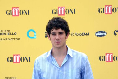 GiFFONI VALİNA PİANA - 26 Temmuz 2025: Nicolas Maupas Giffoni Film Festivali 2025, Giffoni Valle Piana, İtalya.