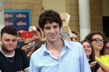 GiFFONI VALİNA PİANA - 26 Temmuz 2025: Nicolas Maupas Giffoni Film Festivali 2025, Giffoni Valle Piana, İtalya.