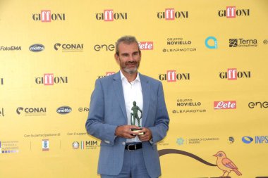GiFFONI VALİNA PİANA - 26 Temmuz 2025: Guido Boffo Giffoni Film Festivali 2025 - 26 Temmuz 2025 tarihinde Giffoni Valle Piana, İtalya.
