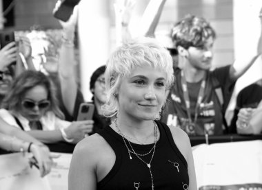 GIFFONI VALLE PIANA - 24 Temmuz 2025: Alessia Gerardi namı diğer Dea Culpa, Giffoni Film Festivali 2025 - 24 Temmuz 2025 tarihinde Giffoni Valle Piana, İtalya 'da.