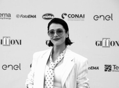 GiFFONI VALİNA PİANA - 17 Temmuz 2025: Valentina Lodovini Giffoni Film Festivali 2025 - 17 Temmuz 2025 tarihinde Giffoni Valle Piana, İtalya.