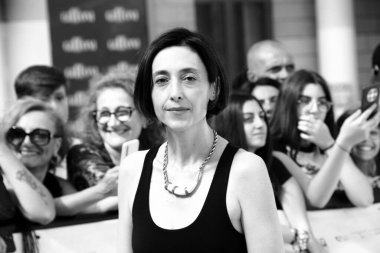 GiFFONI VALLE PİANA - 19 Temmuz 2025: Elena Lietti Giffoni Film Festivali 2025 - 19 Temmuz 2025 tarihinde Giffoni Valle Piana, İtalya.