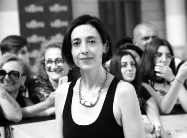 GiFFONI VALLE PİANA - 19 Temmuz 2025: Elena Lietti Giffoni Film Festivali 2025 - 19 Temmuz 2025 tarihinde Giffoni Valle Piana, İtalya.