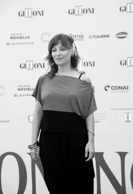 GiFFONI VALİNA PİANA - 19 Temmuz 2025: Chiara Giffoni Film Festivali 2025 - 19 Temmuz 2025 tarihinde Giffoni Valle Piana, İtalya.