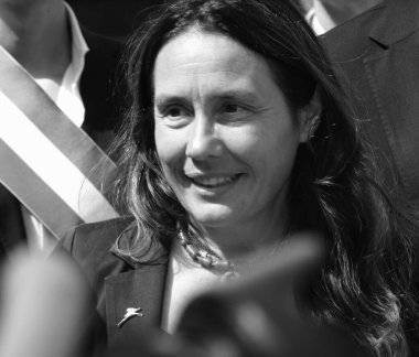 GIFFONI VALLE PIANA - 21 Temmuz 2025: Alessandra Locatelli, Engelliler Bakanı, Giffoni Film Festivali 2025 - 21 Temmuz 2025 tarihinde, Giffoni Valle Piana, İtalya.