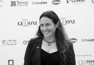 GIFFONI VALLE PIANA - 21 Temmuz 2025: Alessandra Locatelli, Engelliler Bakanı, Giffoni Film Festivali 2025 - 21 Temmuz 2025 tarihinde, Giffoni Valle Piana, İtalya.