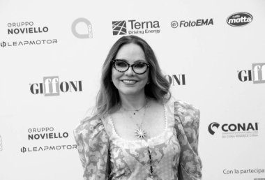 GIFFONI VALLE PİANA - 22 Temmuz 2025: Francesca Romana Rivelli namı diğer Ornella Muti 22 Temmuz 2025 tarihinde Giffoni Valle Piana, İtalya 'da Giffoni Film Festivali' ne katıldı..