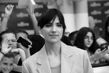 GiFFONI VALE PİANA - 26 Temmuz 2025: Selene Caramazza Giffoni Film Festivali 2025 - 26 Temmuz 2025 tarihinde Giffoni Valle Piana, İtalya.