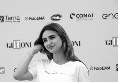 GiFFONI VALONI PİANA - 17 Temmuz 2025: Elena Spisni Giffoni Film Festivali 2025 - 17 Temmuz 2025 tarihinde Giffoni Valle Piana, İtalya.