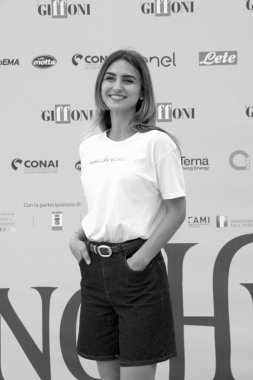 GiFFONI VALONI PİANA - 17 Temmuz 2025: Elena Spisni Giffoni Film Festivali 2025 - 17 Temmuz 2025 tarihinde Giffoni Valle Piana, İtalya.