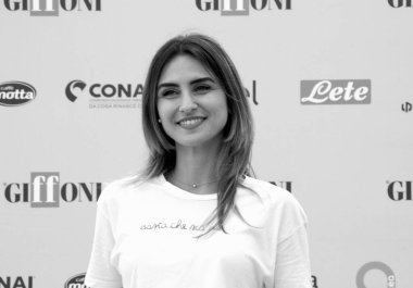 GiFFONI VALONI PİANA - 17 Temmuz 2025: Elena Spisni Giffoni Film Festivali 2025 - 17 Temmuz 2025 tarihinde Giffoni Valle Piana, İtalya.