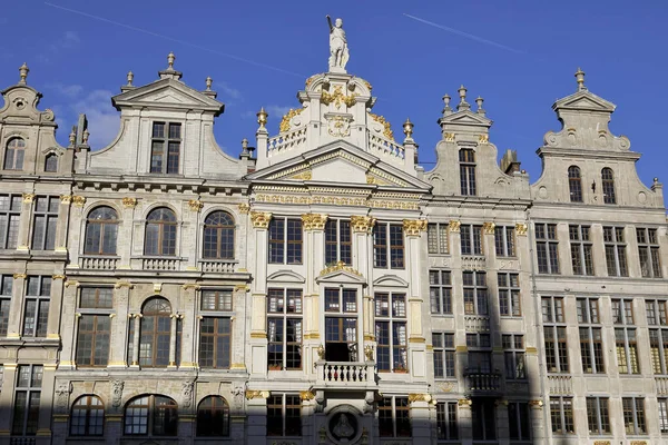 Bruxelles Belgio Settembre 2022 Case Storiche Situate Sulla Grand Place — Foto Stock