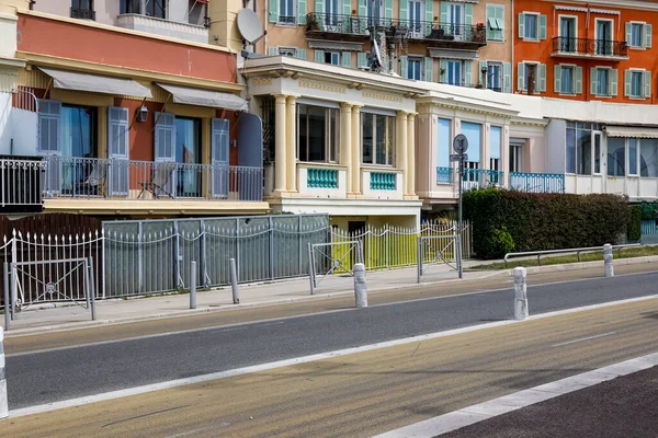 Nice France April 2023 Les Ponchettes Small Houses Local History — Stock Photo, Image