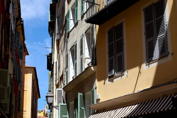 Upper Section Residential Buildings Streets Old Town Shows Details Mediterranean — Stock Photo, Image