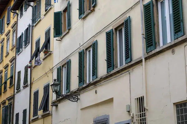 Fragment Architektury Budynku Starym Mieście Florenc — Zdjęcie stockowe