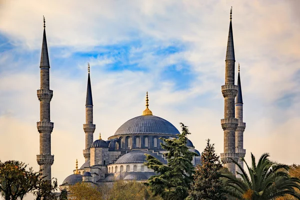 Sultan Ahmed Eller Blå Moskén Majestätisk Ottomansk Era Historisk Kejserlig — Stockfoto