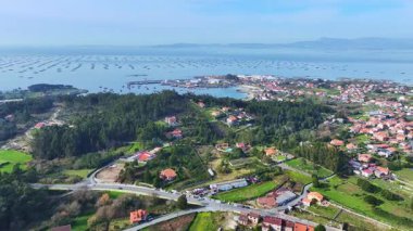 El Grove, O Grove köyü hava aracı Galiçya, Pontevedra İspanya