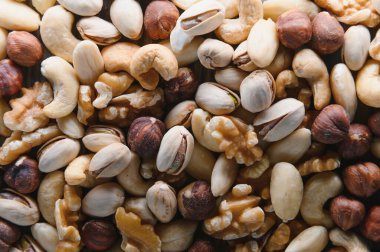 Background of a mixed nuts.