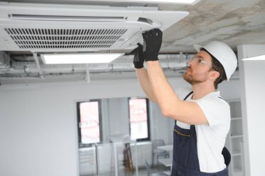 Elektrikçi tamir Klima havalandırma kapalı.