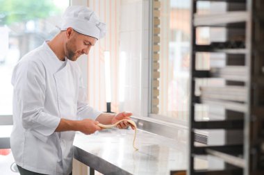 fırıncı ekmek fırınları veya ekmek hamur yoğurma.