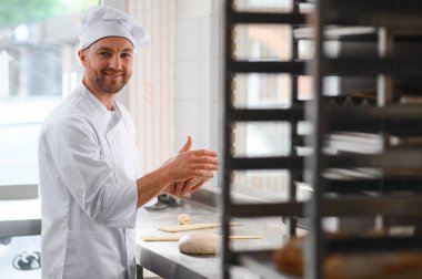 fırıncı ekmek fırınları veya ekmek hamur yoğurma.