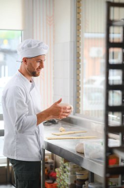 fırıncı ekmek fırınları veya ekmek hamur yoğurma.