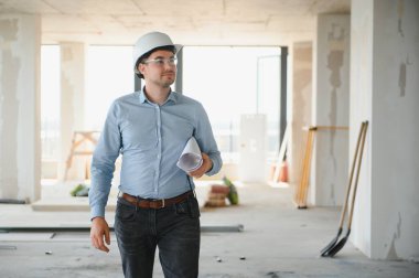 Bir mimarın portresi, profesyonel ustabaşı..