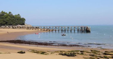 Noirmoutier en l 'le' deki La Plage des Dames 'de (Vende - Fransa)