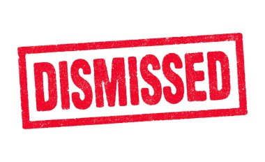 Sözcüğün vektör illüstrasyonu kırmızı mürekkeple reddedildi