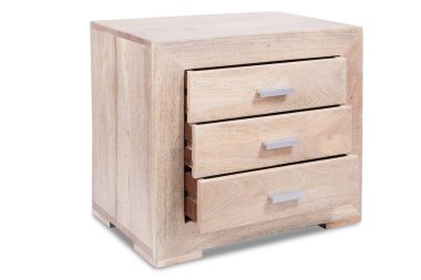 Beyaz arkaplanda yalıtılmış başucu tablosu