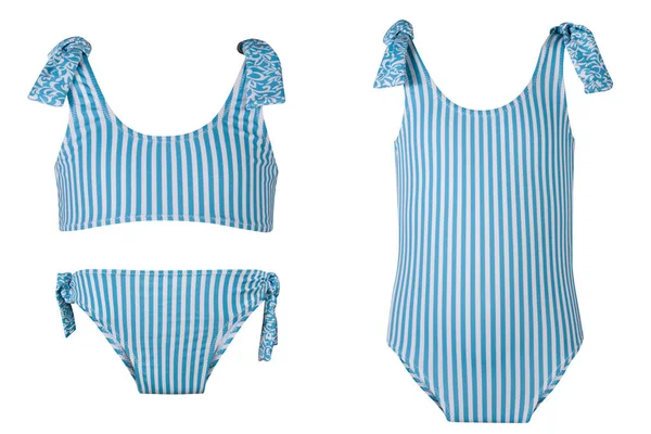 Childrens Swimsuit Isolated White Background — Stock Photo, Image