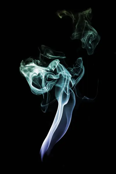 黒煙の抽象的な背景 — ストック写真
