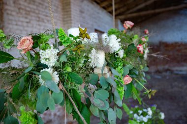 Güzel bir buket çiçek.
