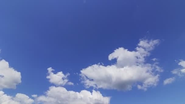 Timelapse Sky White Clouds Daytime — Stockvideo