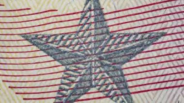 50 dolarlık banknotun çeşitli parçalarını yakından çek.