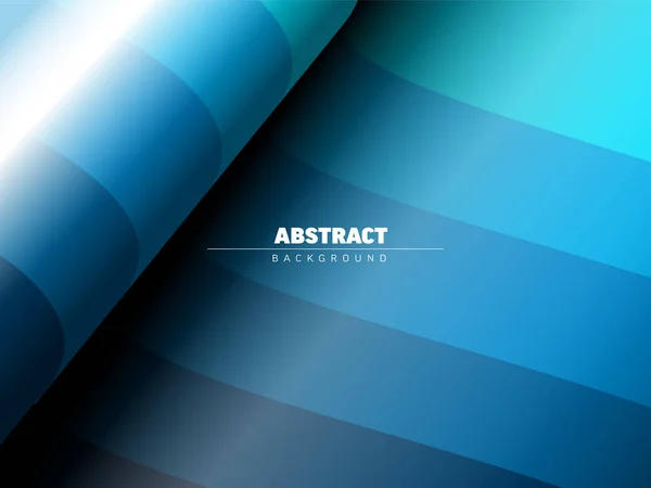 Abstract Background Made Blue Stripes Place Your Text Nice Fresh — Stok Vektör