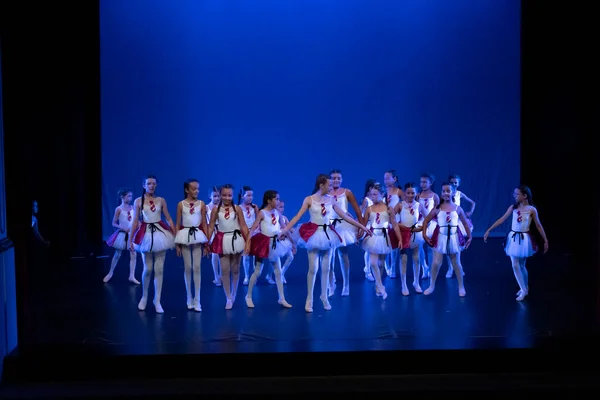 Faro Portugal 16Th July 2022 Молоді Діти Танцюють Під Час — стокове фото