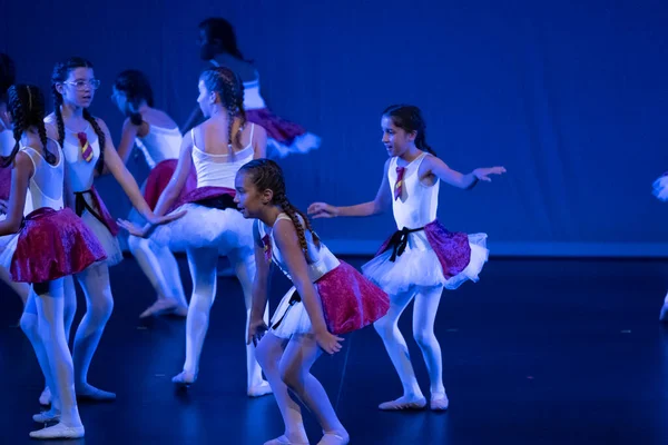 Faro Portugal 16Th July 2022 Молоді Діти Танцюють Під Час — стокове фото