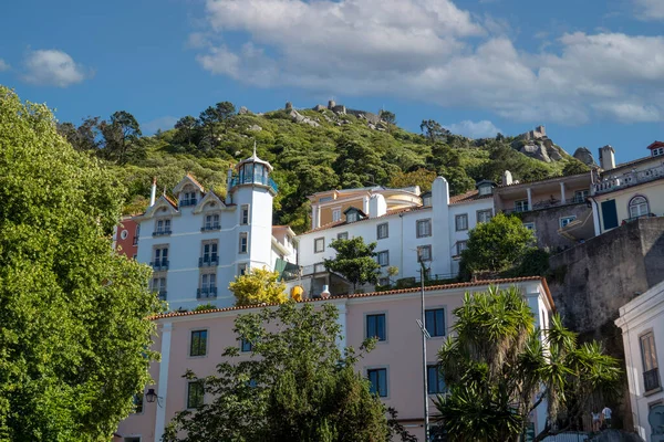 Sintra Portugalia Czerwca 2022 Piękna Architektura Luksusowych Budynków Wiosce Sintra — Zdjęcie stockowe