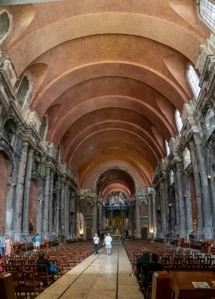 Lisbon Portugalia Czerwca 2022 Kościół Rzymskokatolicki Sao Domingos Lizbonie Stolicy — Zdjęcie stockowe
