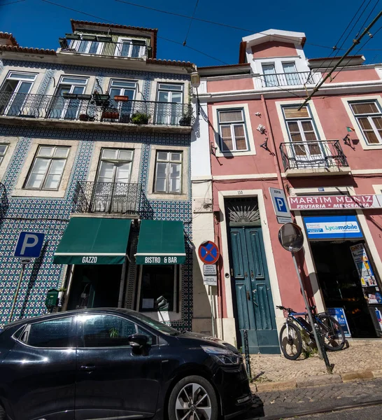 Lisbon Portugal Haziran 2022 Martim Moniz Yakınlarındaki Mouraria Bölgesinde Başkent — Stok fotoğraf